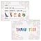Better Office Products Kids Write-In Thank You Notecards & Envelopes for Boys and Girls, 4.25in. x 6in., 50PK 64632 - alternate 1